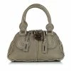 Chloe Pre-owned Vintage Chloe Paddington Leather Handbag Grey