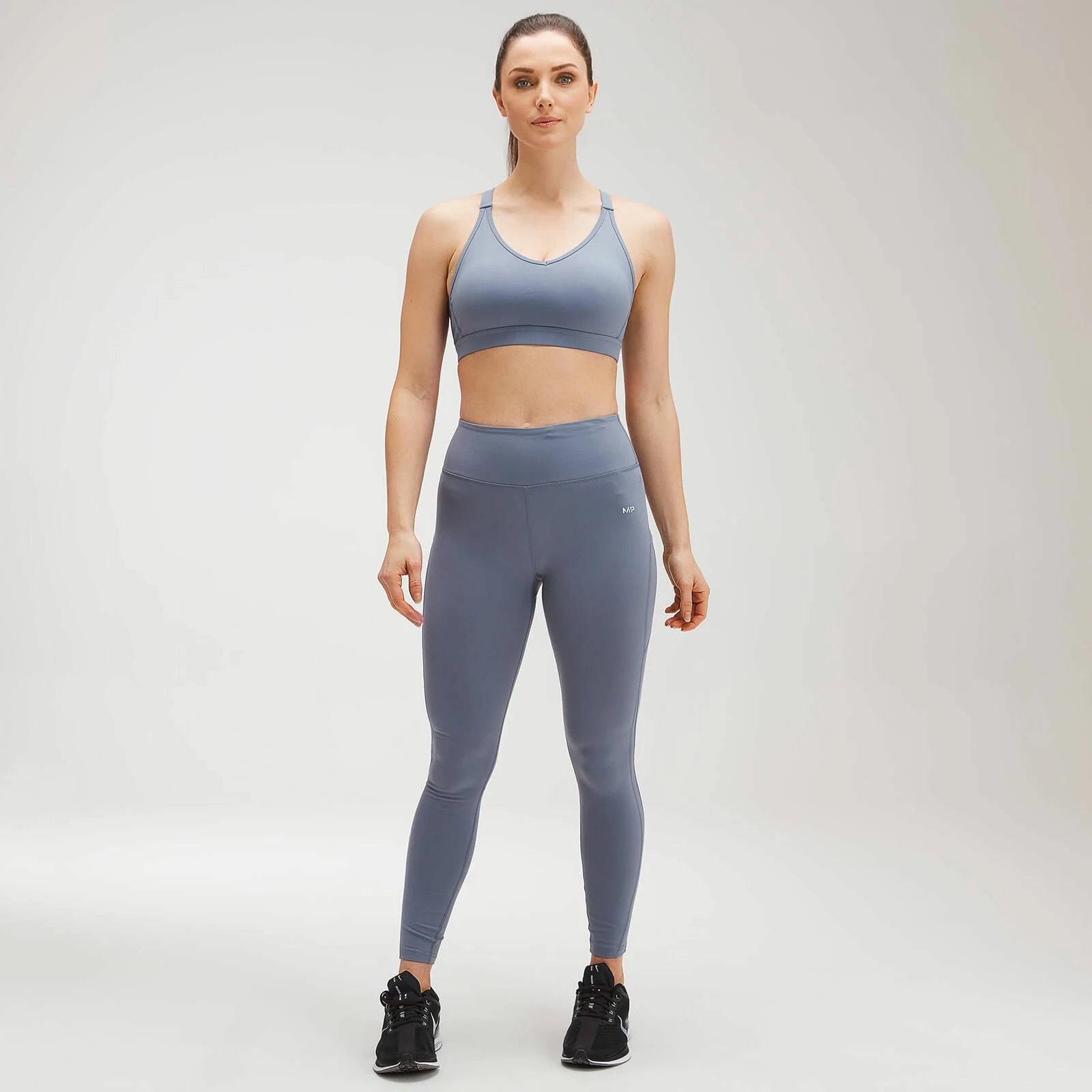 MP Clothing MP Women's Power Mesh Bra - Galaxy - Grey 1 MP Clothing MP Women's Power Mesh Bra - Galaxy - Grey