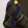 Loop Cashmere Mens Cashmere Gloves in Duffel - Green
