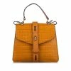 Chloe Pre-owned Vintage Chloe Aby Leather Satchel Brown