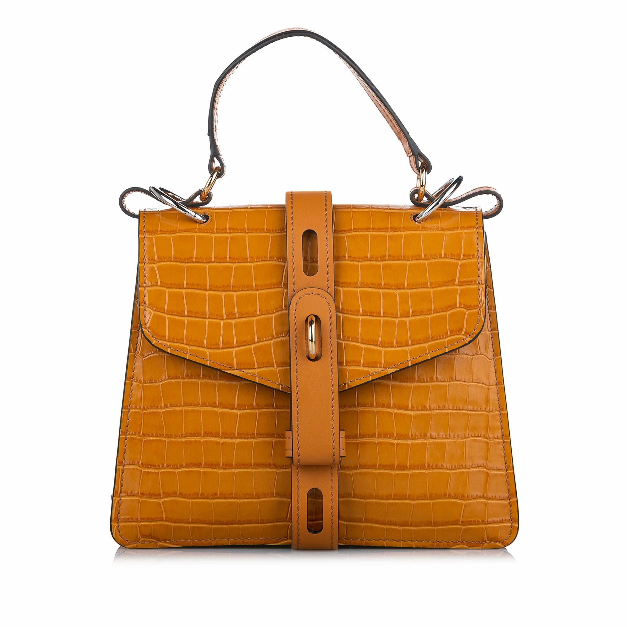 Chloe Pre-owned Vintage Chloe Aby Leather Satchel Brown 1 Chloe Pre-owned Vintage Chloe Aby Leather Satchel Brown