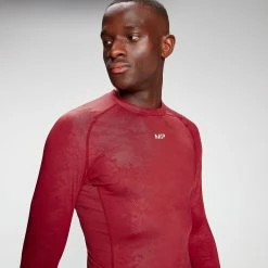 MP Clothing MP Men's Engage Long Sleeve Baselayer - Wine - Red -Cheap Clogau Store 1af964d239974fe7b8dd7a085249e069