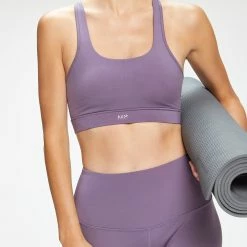 MP Clothing MP Women's Composure Twist Back Sports Bra - Purple -Cheap Clogau Store 25a7c9fd09ba446e8ba1bdedbb09f28f