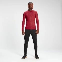 MP Clothing MP Men's Engage Long Sleeve Baselayer - Wine - Red -Cheap Clogau Store 29405616db944bd8868c32e3e45ff023