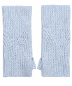 Loop Cashmere Cashmere Mitt in Whisper Blue