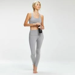 MP Clothing MP Women's Composure Twist Back Sports Bra - Grey -Cheap Clogau Store 2cd9ee678d2a4e6285c0bb4b1be11622