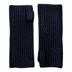 Loop Cashmere Cashmere Mitt in Midnight Blue - Navy