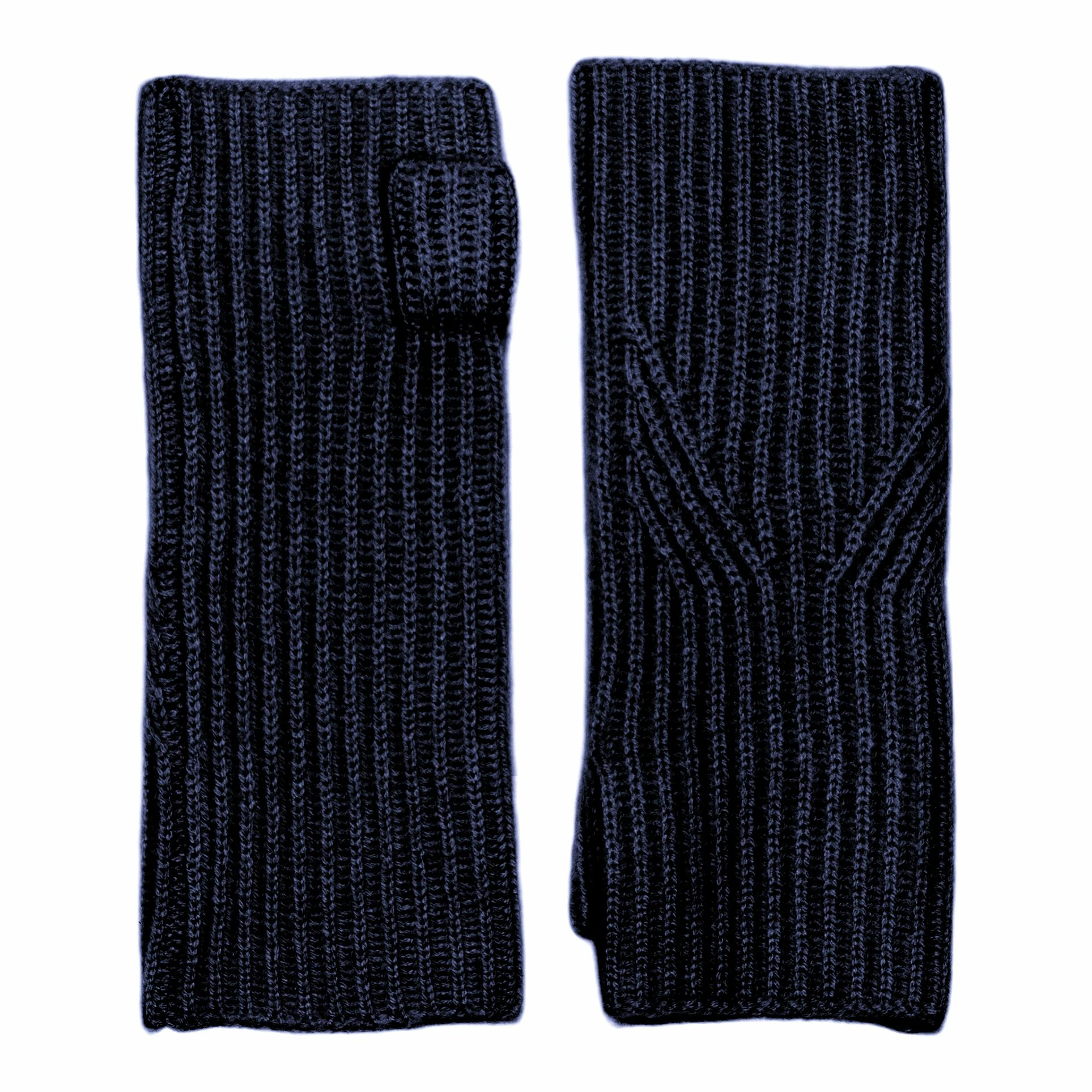Loop Cashmere Cashmere Mitt in Midnight Blue - Navy 1 Loop Cashmere Cashmere Mitt in Midnight Blue - Navy
