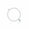 Clogau September Birthstone Affinity Bead Bracelet - Silver & Gold