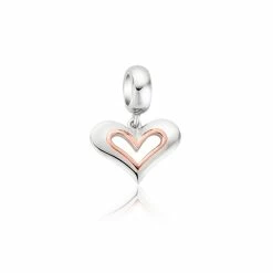 Clogau Always In My Heart Milestones Bead Charm - Silver & Gold