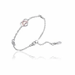 Clogau Affinity Heart Bracelet - Silver