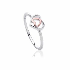 Clogau Affinity Heart Ring - Silver