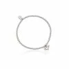 Clogau Together Forever Affinity Bead Bracelet 16.5-17.5cm - Silver
