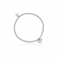 Clogau Together Forever Affinity Bead Bracelet 16.5-17.5cm - Silver