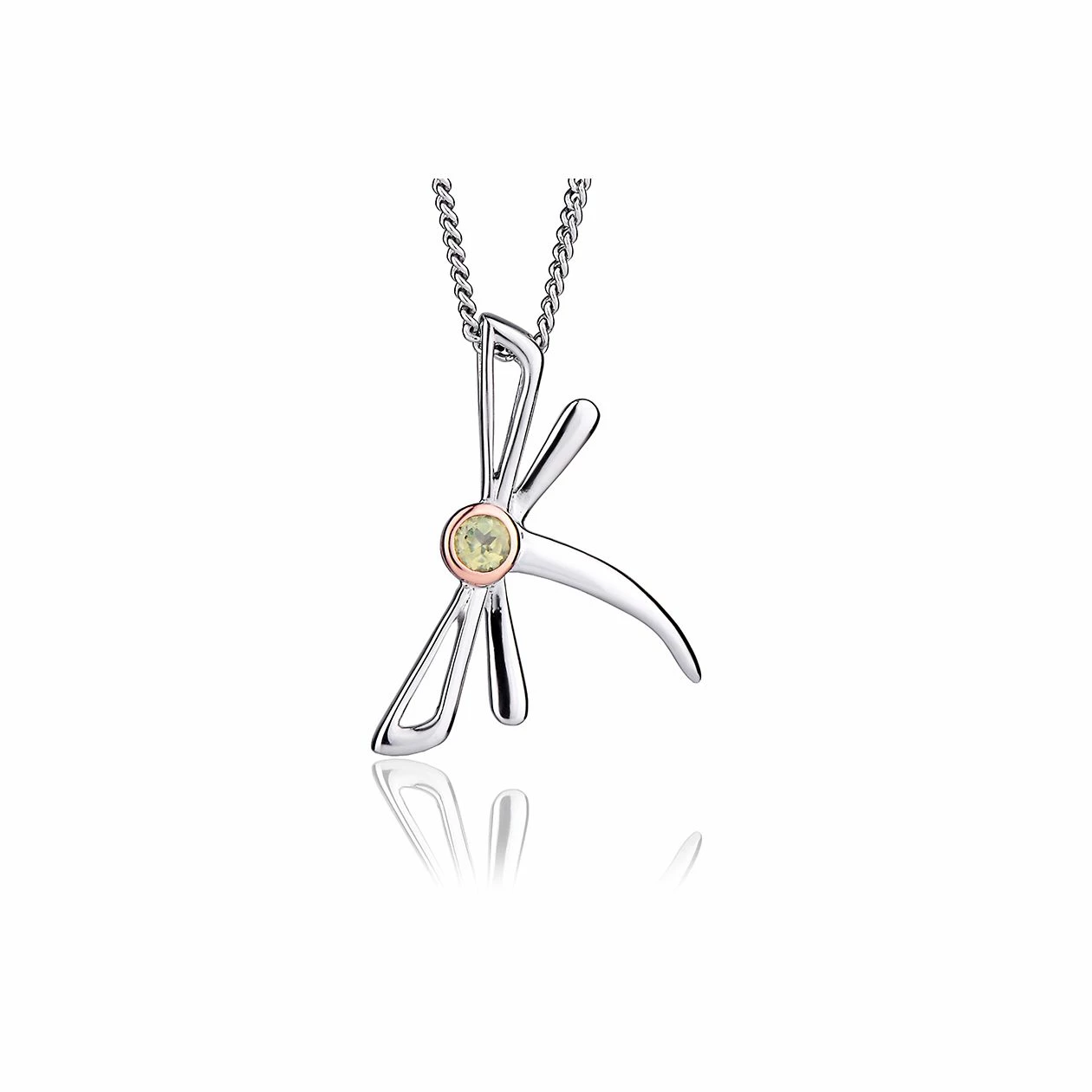 Clogau Damselfly Pendant - Silver 1 Clogau Damselfly Pendant - Silver