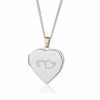 Clogau Tree of Life Heart Locket - Silver