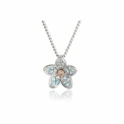 Clogau Forget Me Not Pendant - Silver