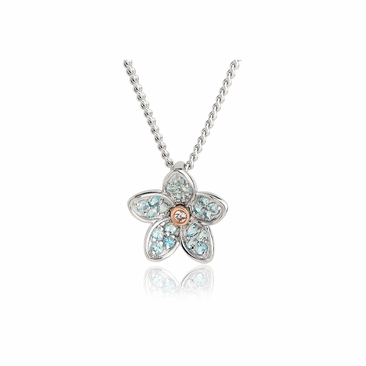 Clogau Forget Me Not Pendant - Silver 1 Clogau Forget Me Not Pendant - Silver