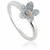 Clogau Forget Me Not Ring - Silver