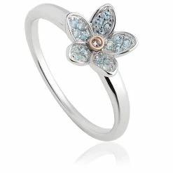 Clogau Forget Me Not Ring - Silver