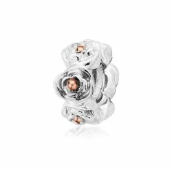 Clogau Glyn Rhosyn Milestones Bead Charm - Silver