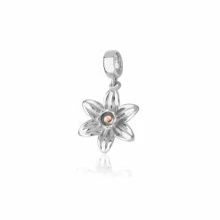 Clogau Daffodil Milestones Bead Charm - Silver