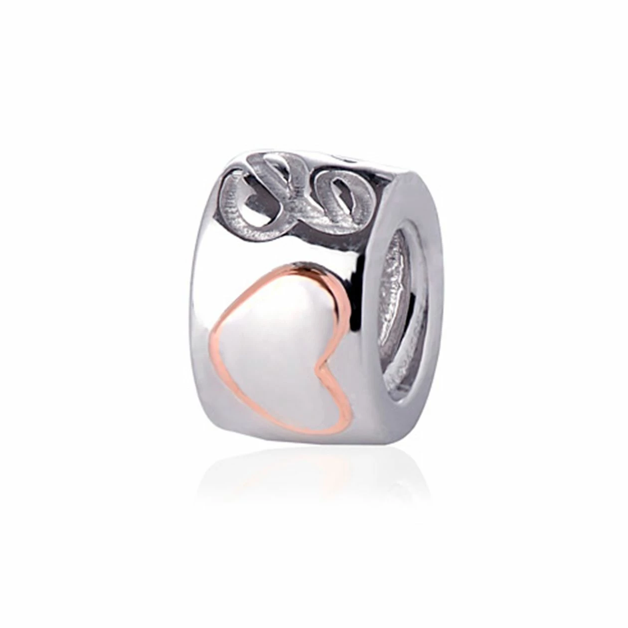 Clogau Cwtch Milestones Bead Charm - Silver 1 Clogau Cwtch Milestones Bead Charm - Silver