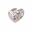 Clogau Eternal love Heart Milestones Bead Charm - Silver