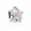 Clogau Starfish Milestones Bead Charm - Silver