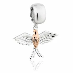 Clogau Red Kite Milestones Bead Charm - White