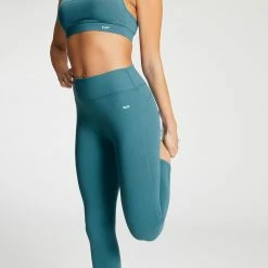 MP Clothing MP Women's 3/4 Power Leggings - Blue -Cheap Clogau Store 5ae77c9ed7a94b368695c495cab8e96e