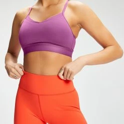 MP Clothing MP Women's Power Ultra Strappy Sports Bra - Pink -Cheap Clogau Store 5b1a26ffca004b9891b502f80c262ac2