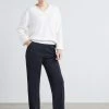 Loop Cashmere Cashmere V Neck Sweater in Off White - Off-White