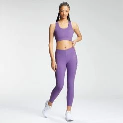 MP Clothing MP Women's Tempo Cross Back Sports Bra - Purple