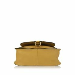 Chloe Pre-owned Vintage Chloe Marcie Leather Satchel Yellow -Cheap Clogau Store 6b7d866f6010420d849c84d892fc6114