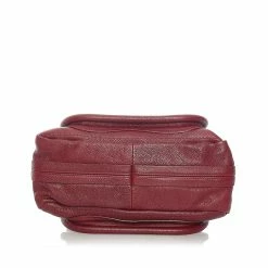 Chloe Pre-owned Vintage Chloe Paraty Leather Satchel Red -Cheap Clogau Store 6ba122c3c747483b944482ed2bcc1f85