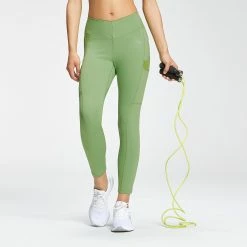 MP Clothing MP Women's Tempo 7/8 Leggings - Green
