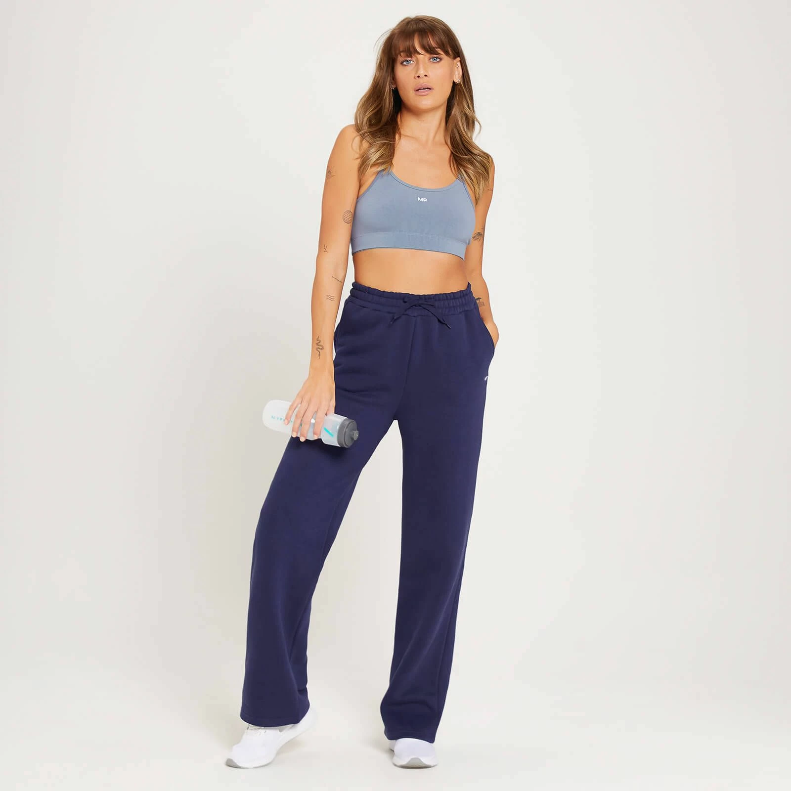 MP Clothing MP Women's Essentials Jersey Bra - Grey 2 MP Clothing MP Women's Essentials Jersey Bra - Grey - Image 2