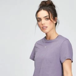 MP Clothing MP Women's Rest Day Women's Crop T-Shirt - Purple -Cheap Clogau Store 7231bd6b484645f9808907eb2debfc4b