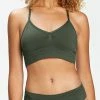 MP Clothing MP Women's Essentials Seamless Bralette - Vine Leaf - Green