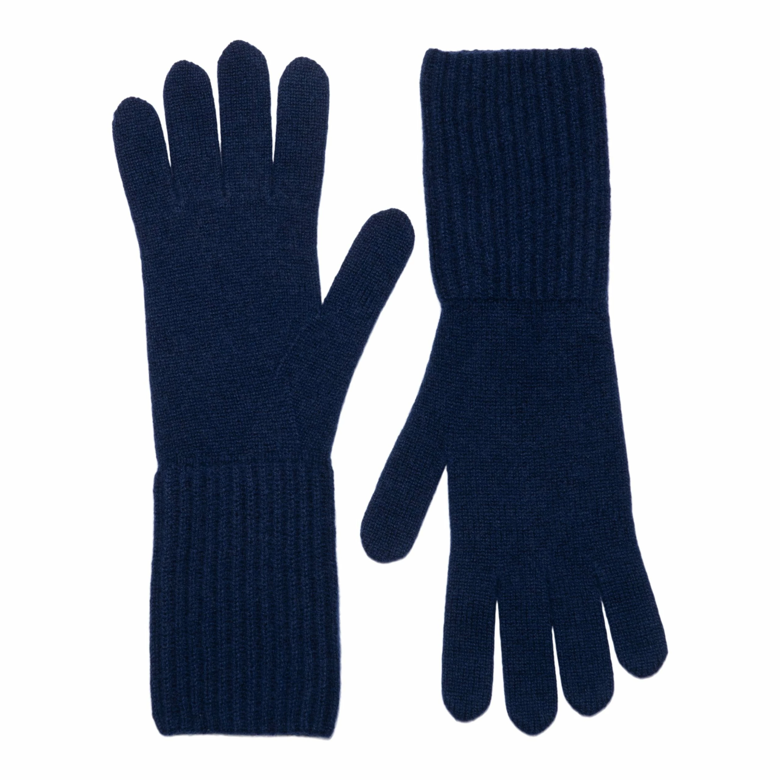 Loop Cashmere Cashmere Glove in Midnight Blue - Navy 1 Loop Cashmere Cashmere Glove in Midnight Blue - Navy