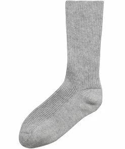Loop Cashmere Cashmere Sock in Foggy Grey
