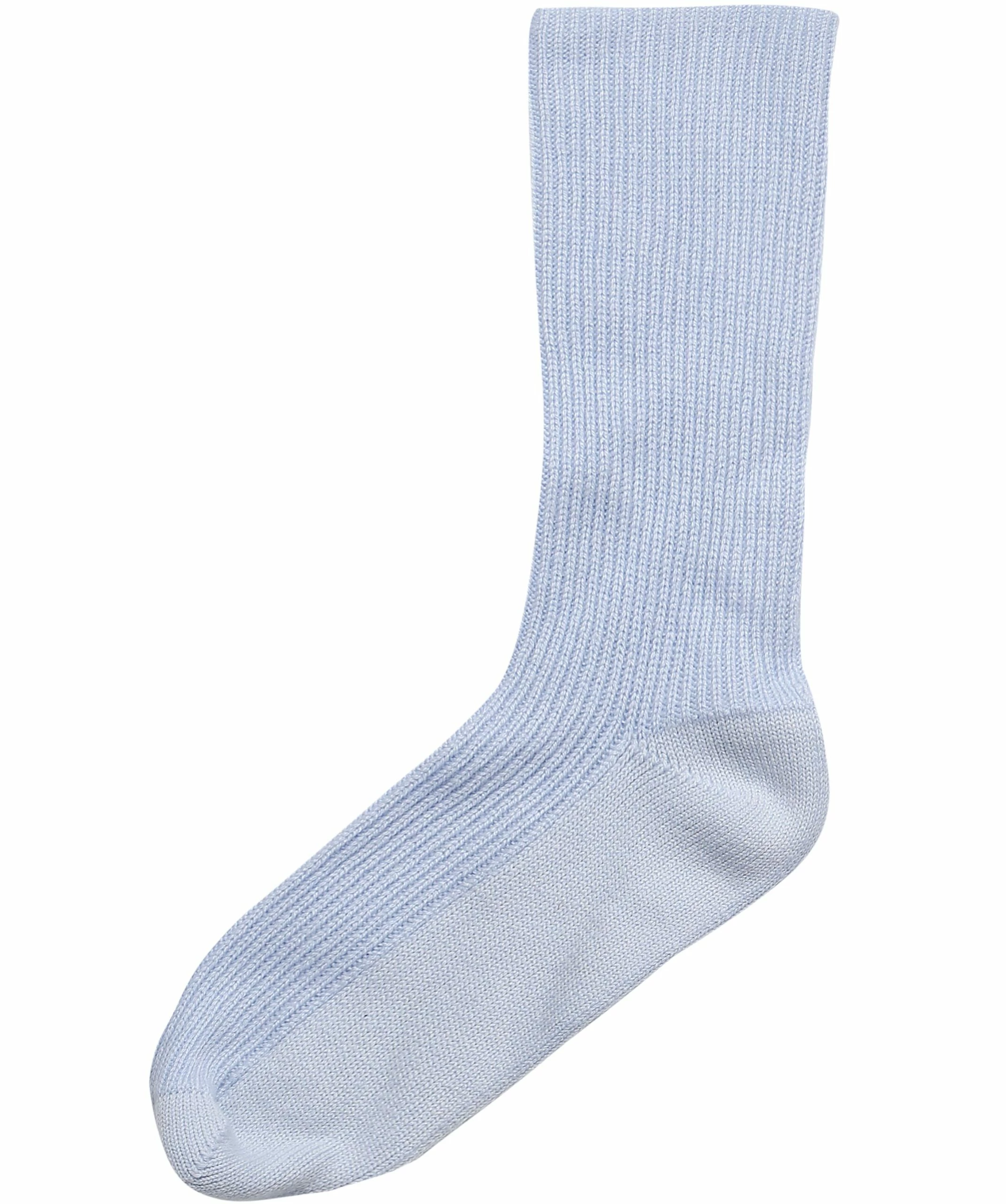 Loop Cashmere Cashmere Sock in Whisper Blue 1 Loop Cashmere Cashmere Sock in Whisper Blue