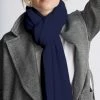 Loop Cashmere Cashmere Lofty Blanket Scarf in Midnight Blue - Navy