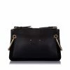 Chloe Pre-owned Vintage Chloe Roy Leather Satchel Black