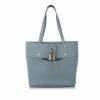 Chloe Pre-owned Vintage Chloe Aby Leather Bucket Bag Blue