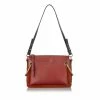 Chloe Pre-owned Vintage Chloe Roy Leather Shoulder Bag Red