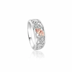 Clogau Tree of Life White Topaz Ring - Silver & Gold