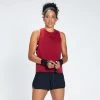 MP Clothing MP Women's Engage Lightweight Seamless Vest /Black - Red