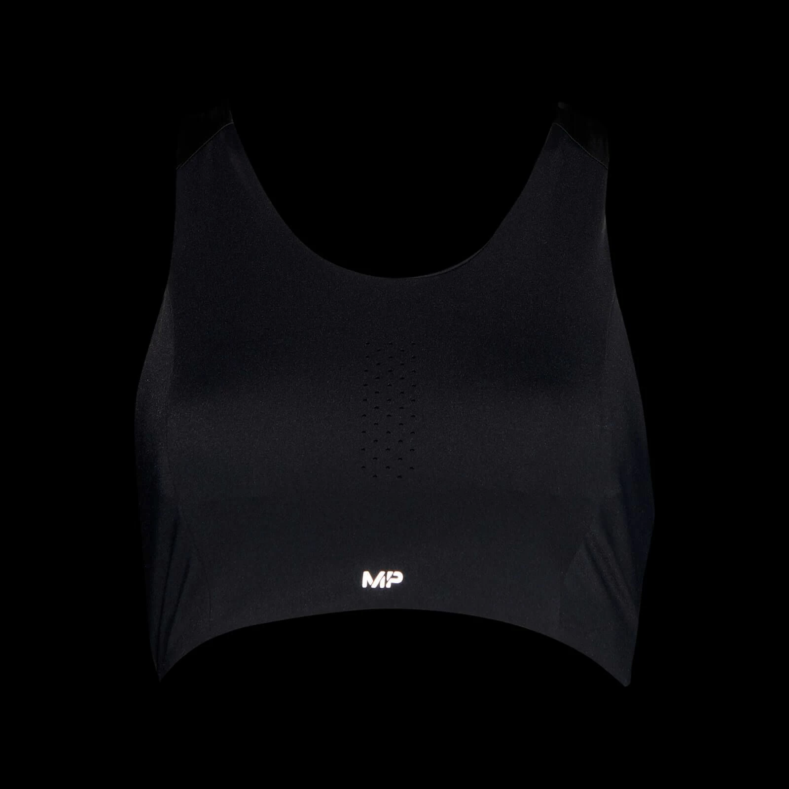 MP Clothing MP Women's Velocity Reflective Sports Bra - Black 3 MP Clothing MP Women's Velocity Reflective Sports Bra - Black - Image 3